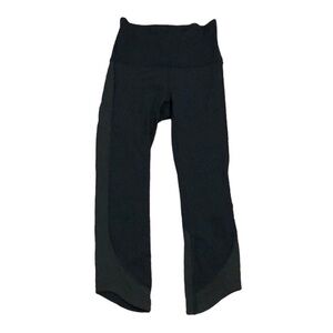 Lululemon Womens Ready Set Go Crop Sz 2 Workout Exercise Submarine Athleisure